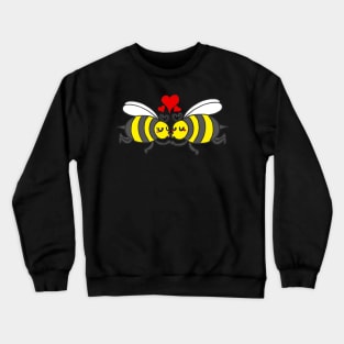 Bumblebee for fat Funny gift bee love for animals Crewneck Sweatshirt